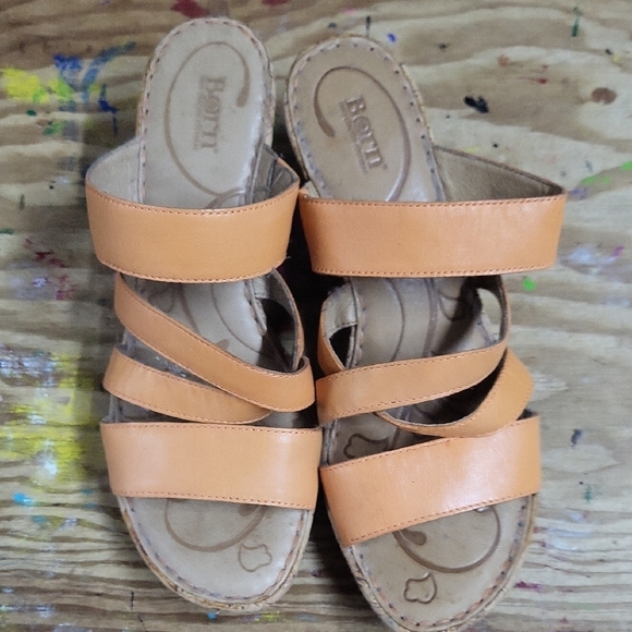 b.o.c. Tan Sandals with Cushioned Sole and Durable Straps - Picture 1 of 5